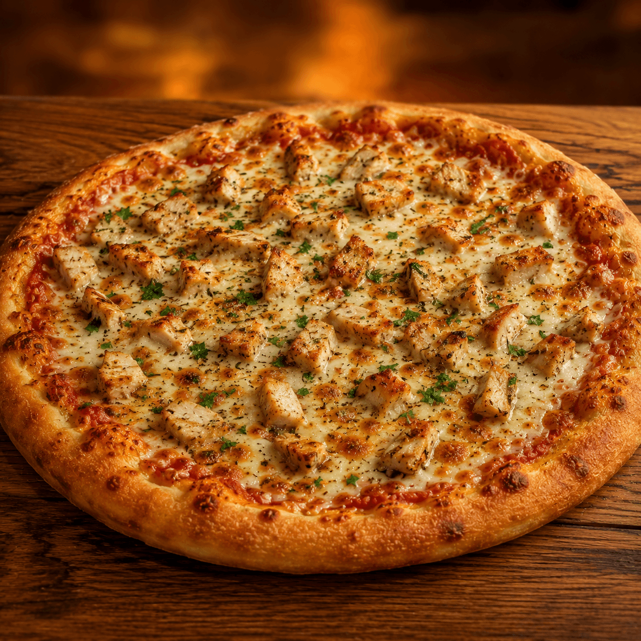 12" MED Chicken Pizza