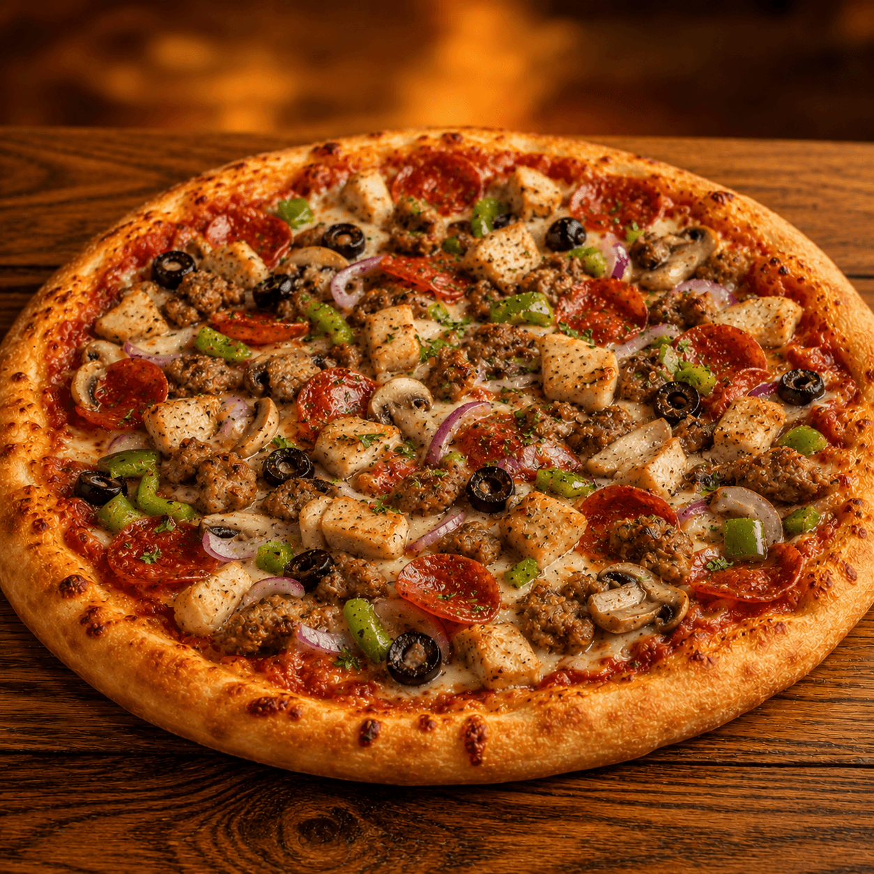 12" MED Supreme Pizza