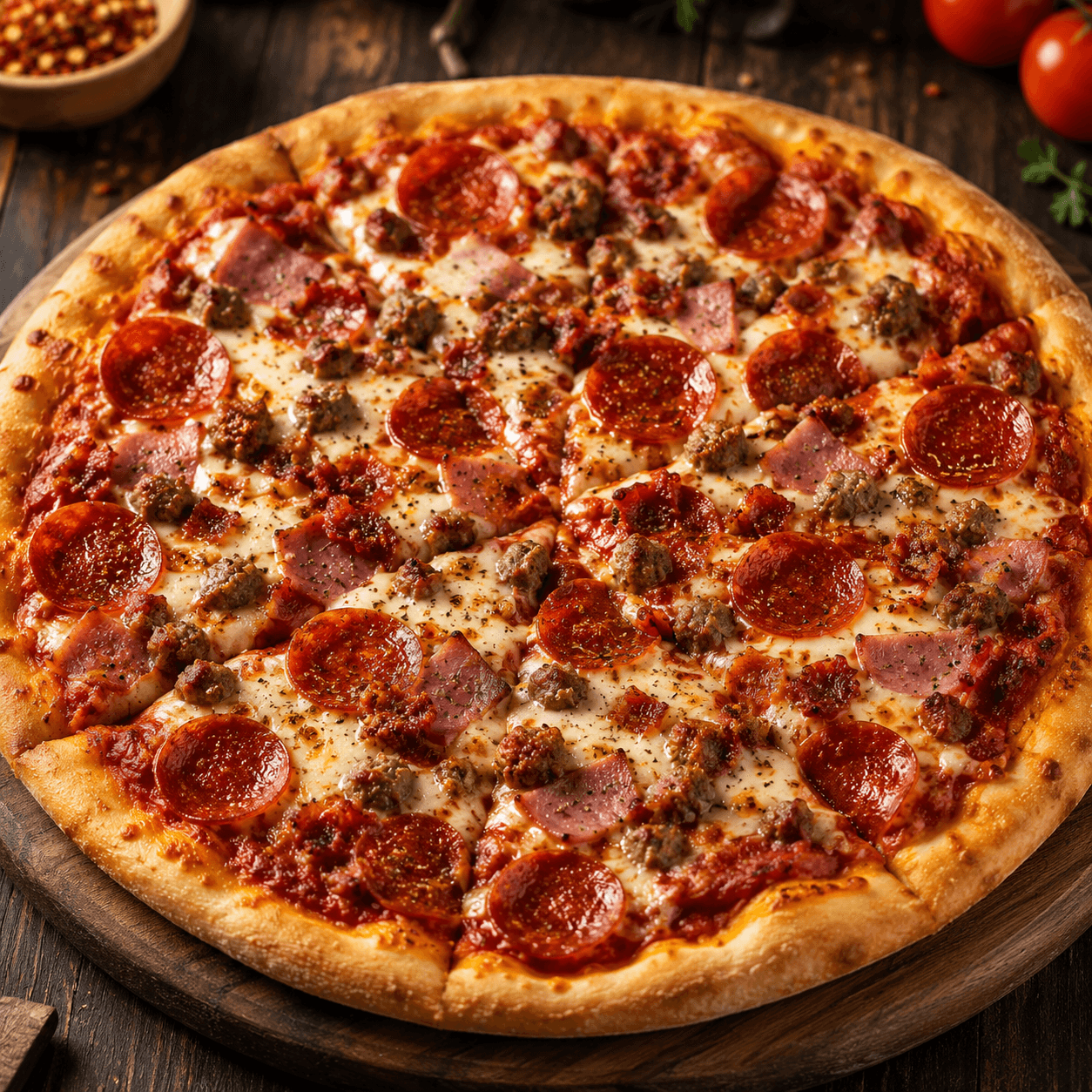 12" MED Meatlover Pizza