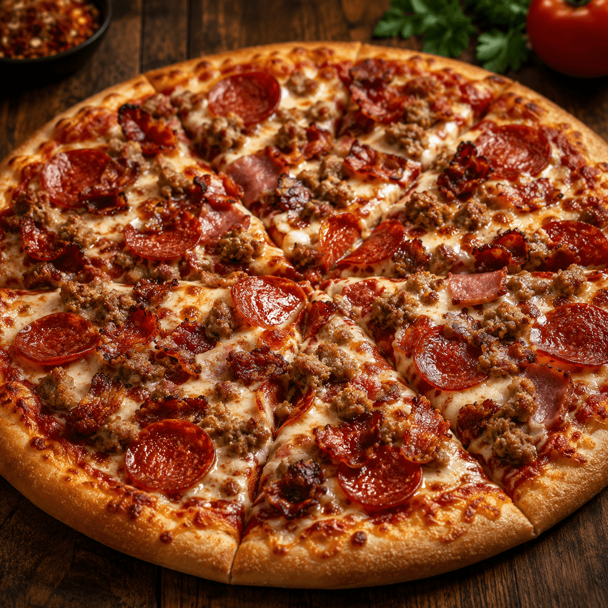 12" MED Spicey Chicken Pizza