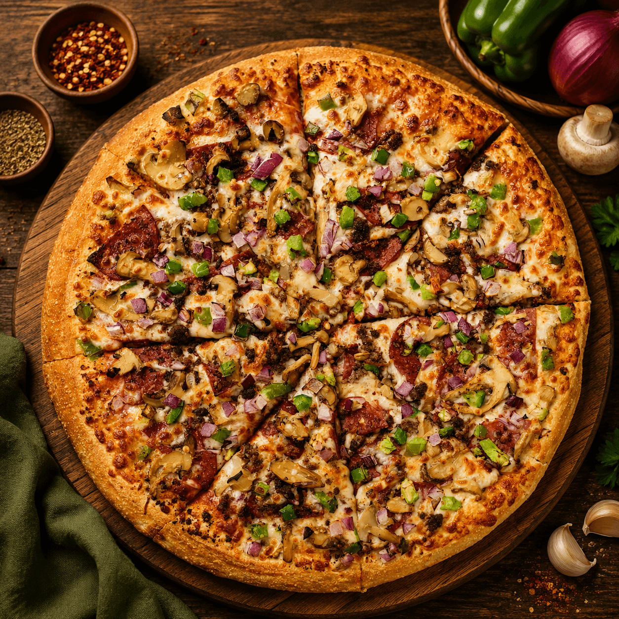 Supreme Pizza (M 12")