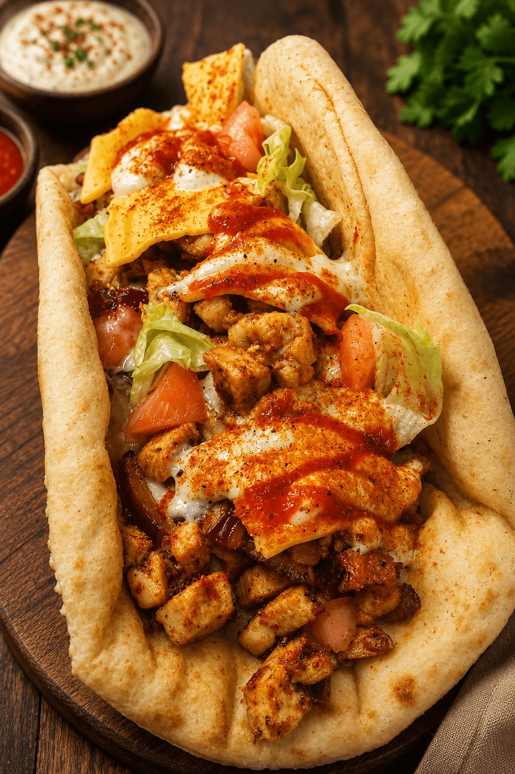Spicy Chicken Gyro