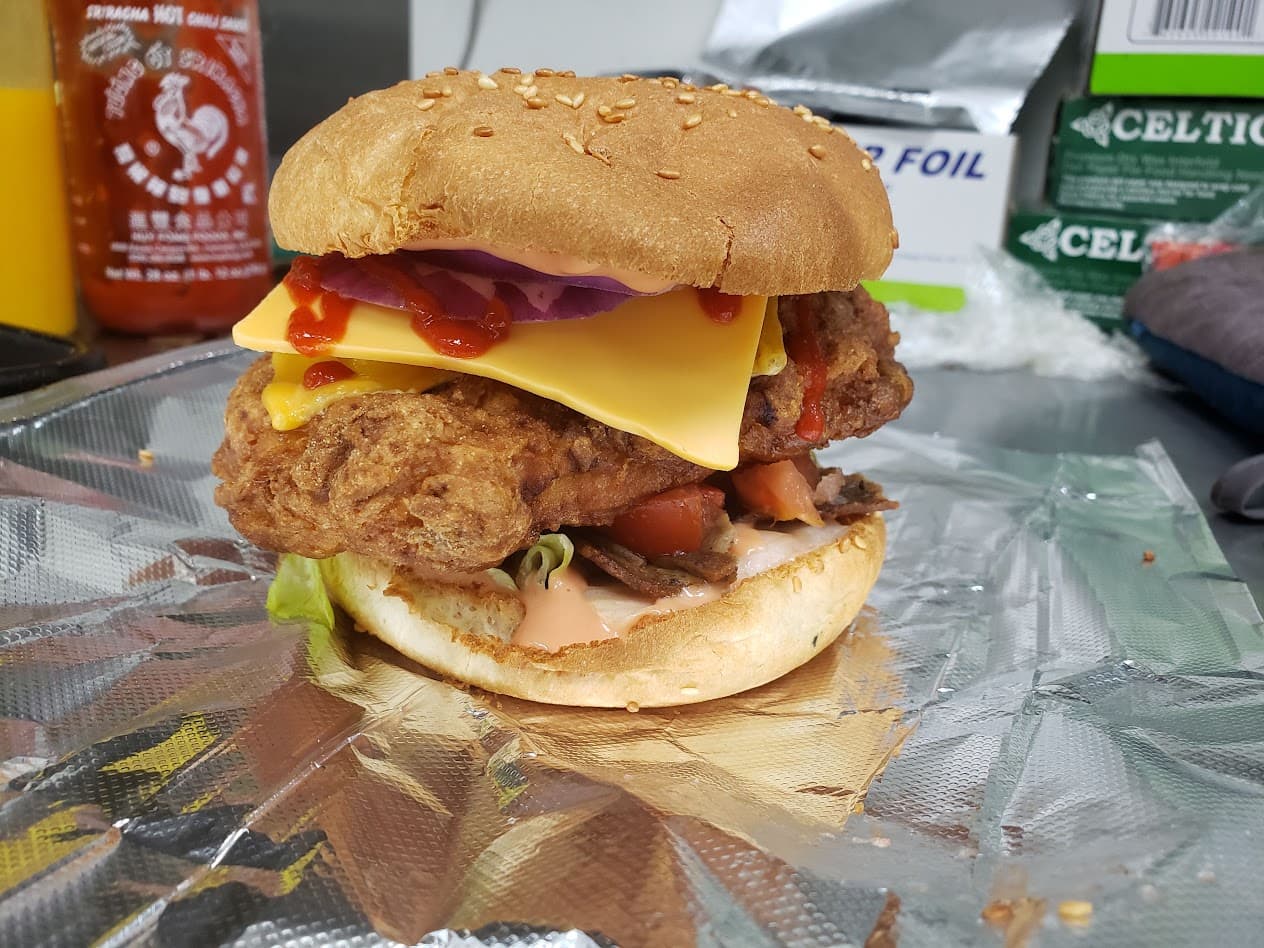 Spicy Chicken Burger
