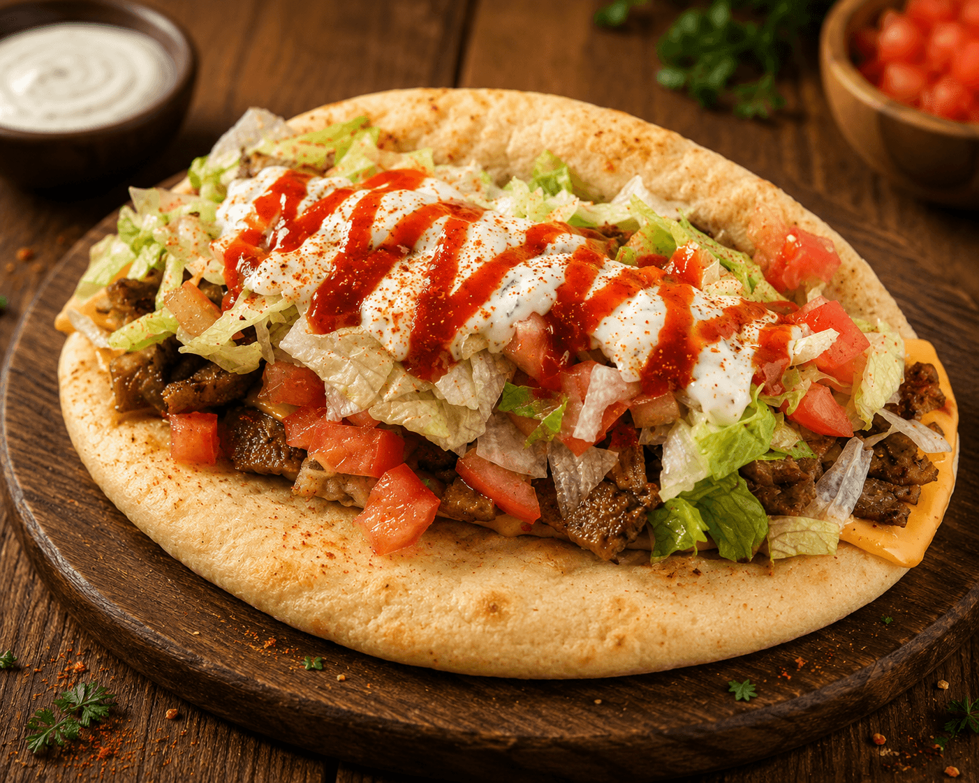 Spicy Beef Gyro