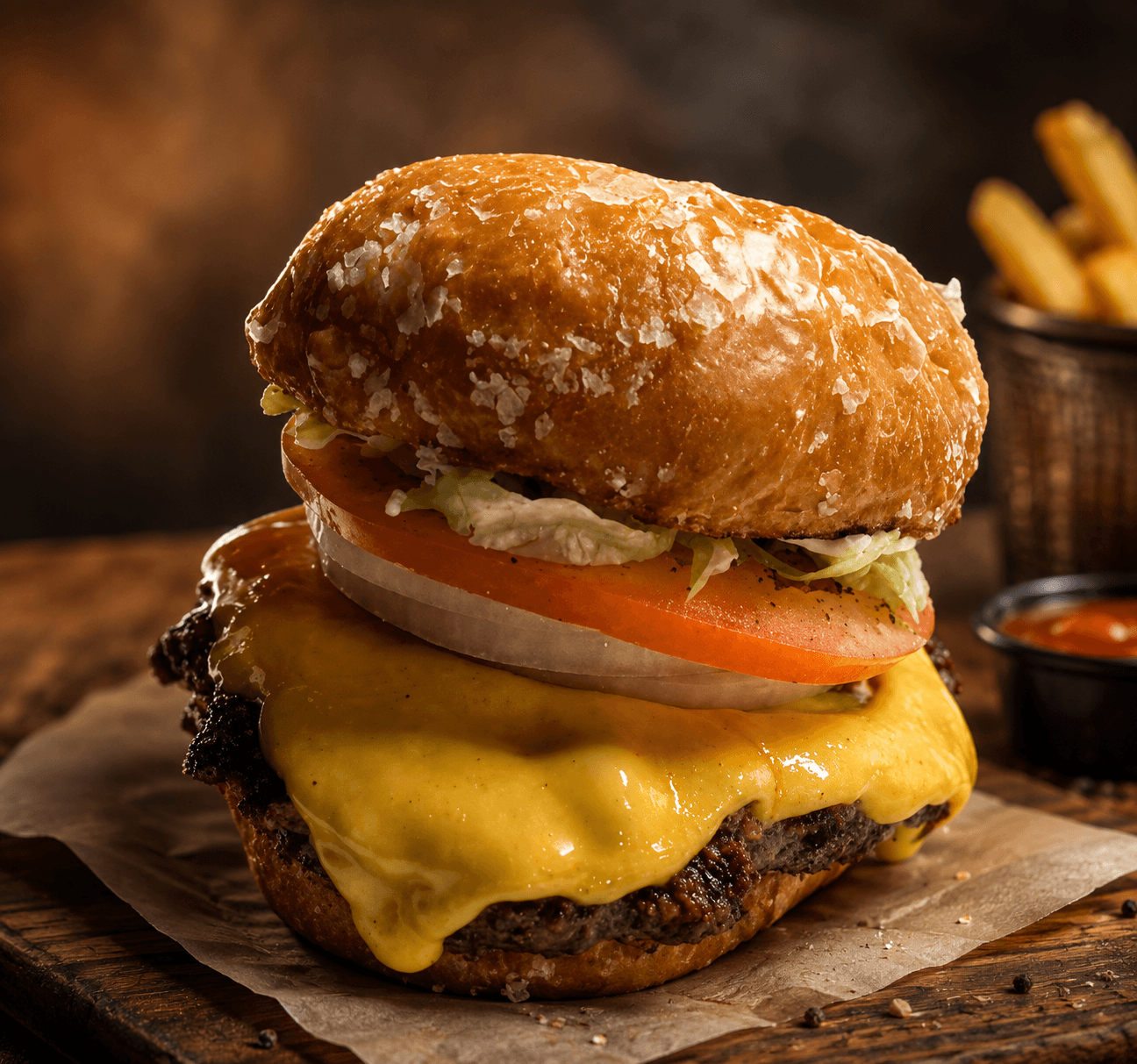 Beef Bacon Angus Burger