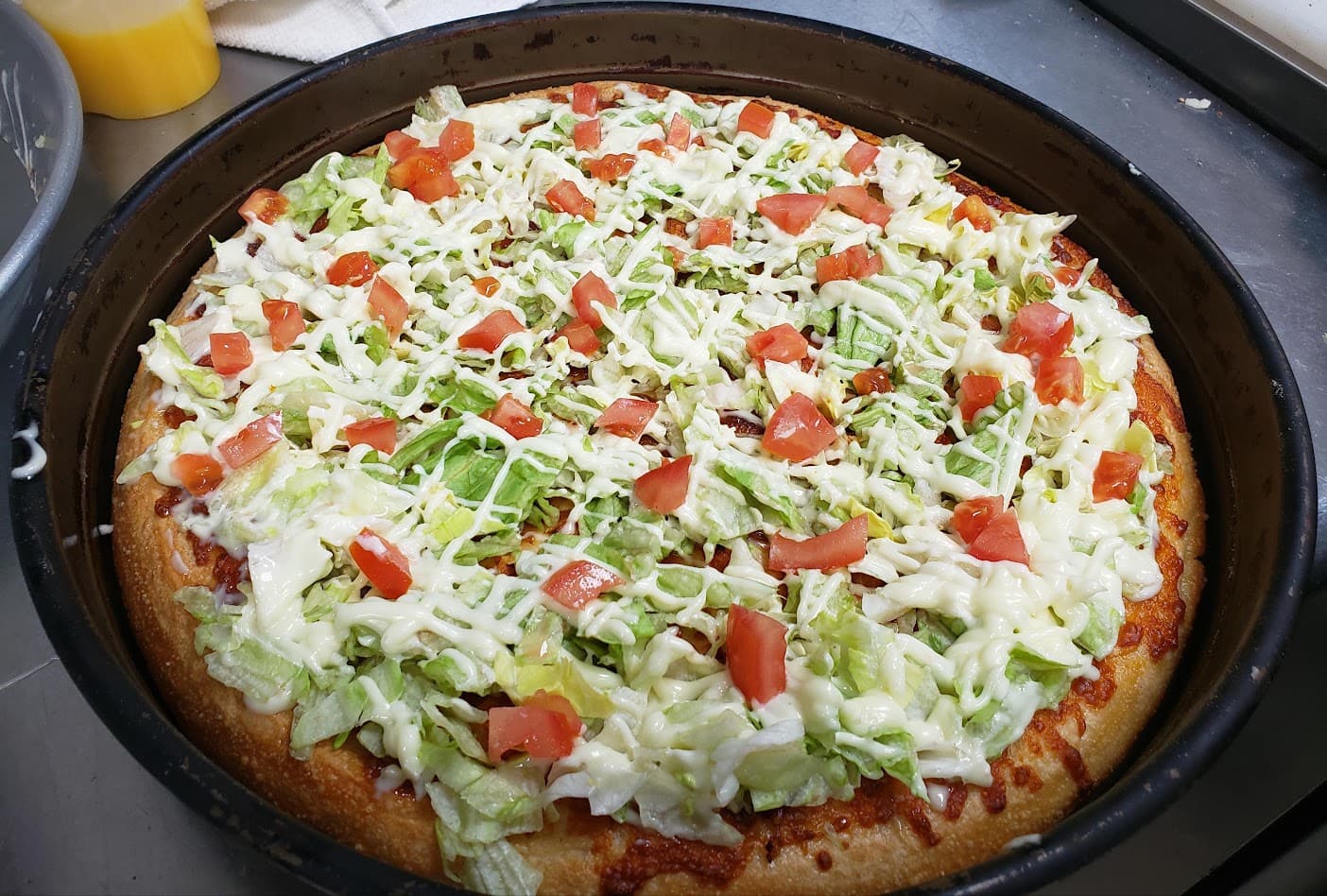 12" MED BLT Pizza