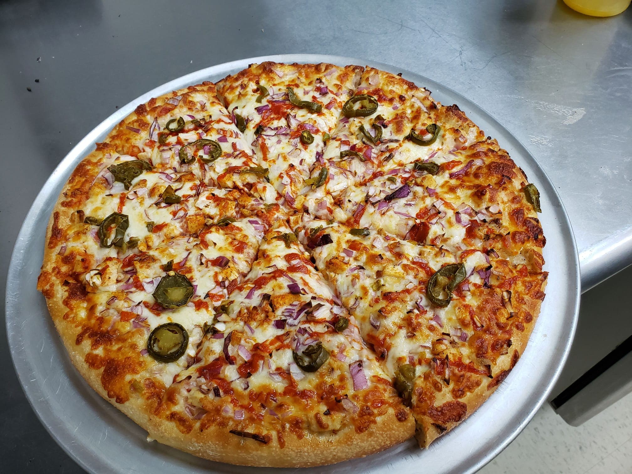 Spicy Chicken Pizza (M 12")